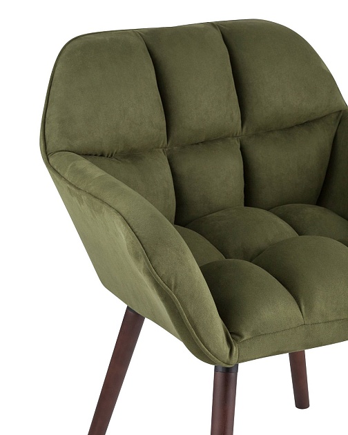 Кресло Stool Group Брайан замша хаки BRUYNE HY-53 изображение 2 Кресло Stool Group Брайан замша хаки BRUYNE HY-53 Фото № 2