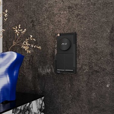 Терморегулятор электронный Voltum S70 с индикацией и датчиком, для теплого пола, (черный матовый) VLS070108 1