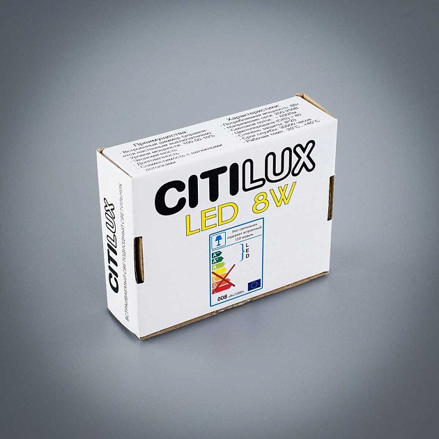 Встраиваемый светодиодный светильник Citilux Омега CLD50K080N Фото № 3