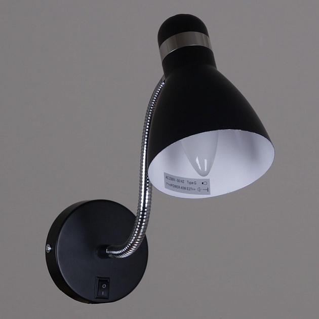 Бра Reluce 04714-0.2-01SL BK изображение 5 Бра Reluce 04714-0.2-01SL BK Фото № 5