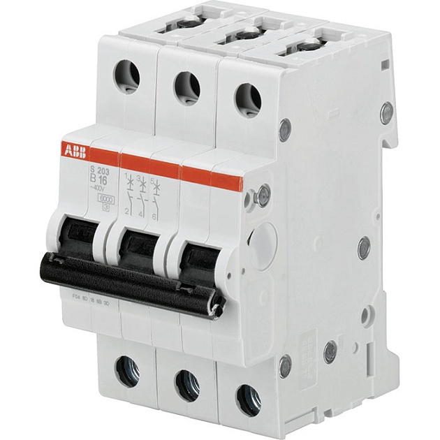 Автоматический выключатель 3-полюсный S203 B50 2CDS253001R0505 Фото № 1