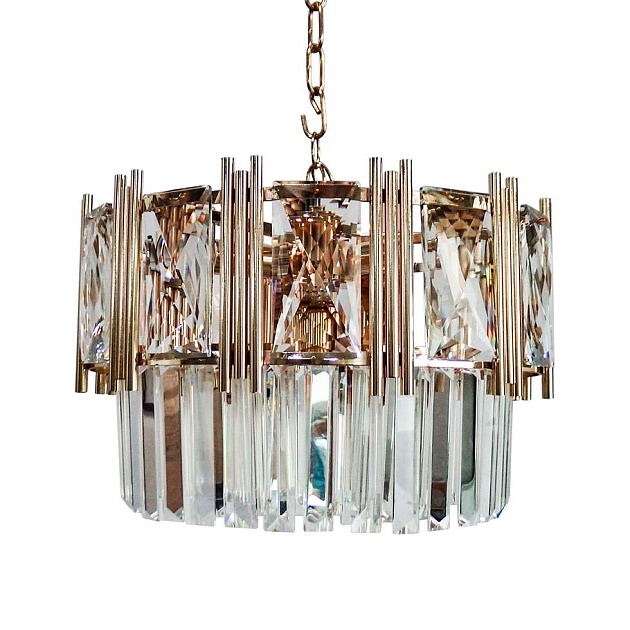 Подвесная люстра ЭкономСвет 58293/4FGD+WT изображение 1 Подвесная люстра ЭкономСвет 58293/4FGD+WT Фото № 1