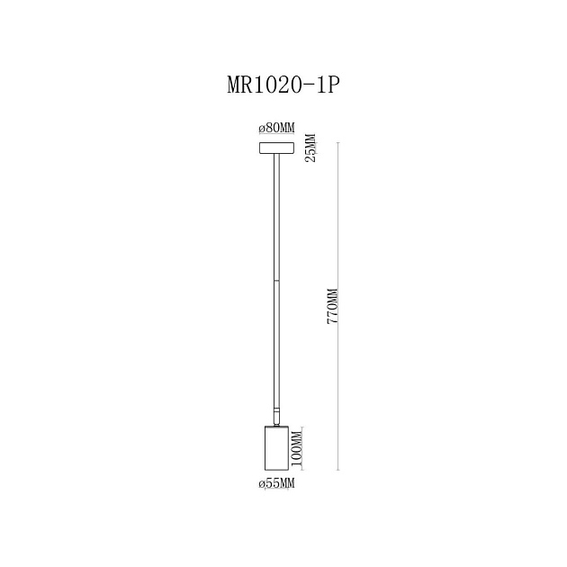 Подвесной светильник MyFar Dereck MR1020-1P изображение 2 Подвесной светильник MyFar Dereck MR1020-1P Фото № 2