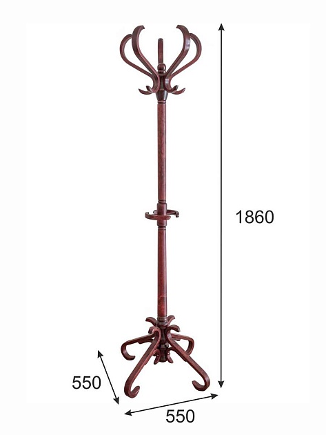 Напольная вешалка Мебелик В 10Н 000905 Фото № 3