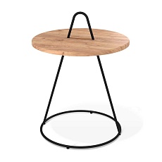 Журнальный стол Sheffilton SHT-CT36 дуб тортуга/черный муар 5890981201