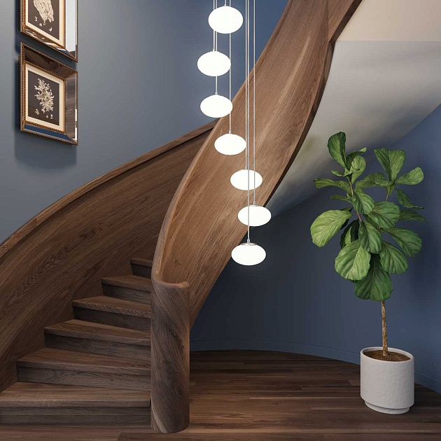 Подвесная светодиодная люстра Citilux Atman Smart CL226A071 изображение 2 Подвесная светодиодная люстра Citilux Atman Smart CL226A071 Фото № 2