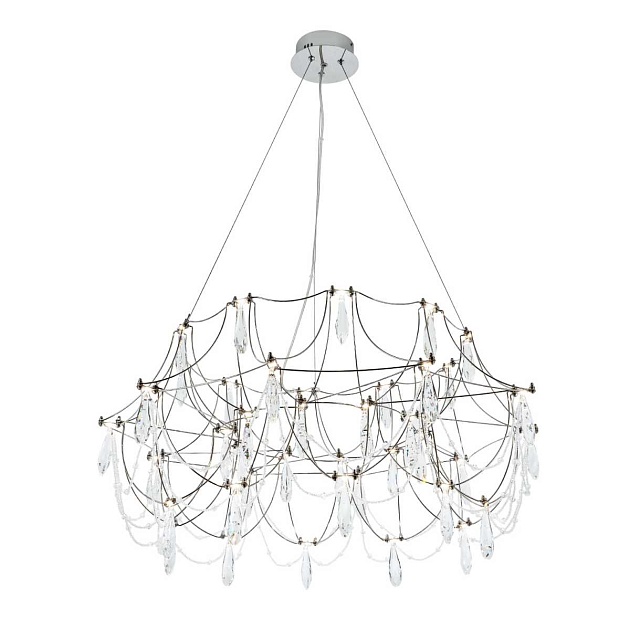 Подвесная светодиодная люстра Modelux Premium ML.5603.800P СН Фото № 1