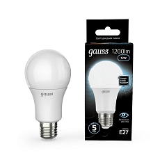 Лампа светодиодная Gauss E27 12W 4100K матовая 102502212 5