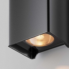 Уличный настенный светодиодный светильник Maytoni Shell O570WL-L10B3K 3