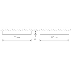 Потолочный светильник Nowodvorski Soft Ceiling Led 60x60 7544 1