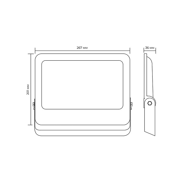 Прожектор светодиодный Apeyron 150W 6500K 05-49 Фото № 2