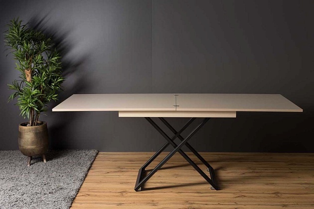 Стол-трансформер Levmar Cross G41/S53 Капучино/черный 2398132101 Фото № 2