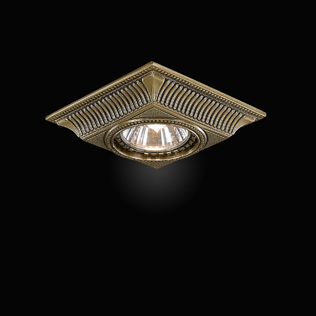 Встраиваемый светильник Reccagni Angelo Spot 1084 Bronzo изображение 1 Встраиваемый светильник Reccagni Angelo Spot 1084 Bronzo Фото № 1