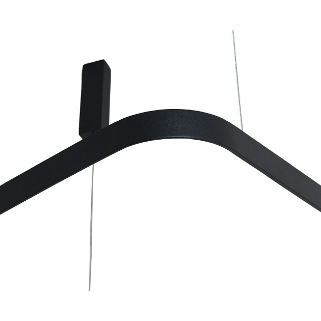 Подвесной светодиодный светильник Italline IT013-6031 black 3000K Фото № 5