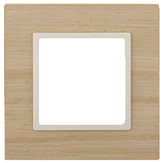 Рамка 1-постовая ЭРА Elegance 14-5301-11 Б0034570 1