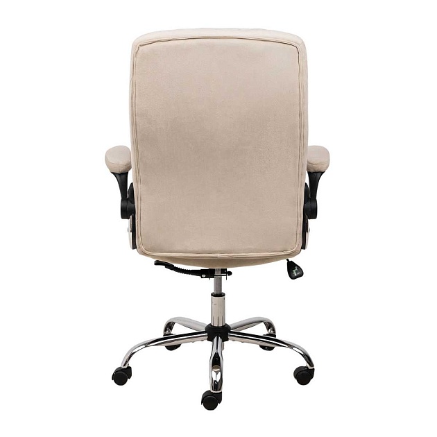 Кресло руководителя AksHome Caesar светло-бежевый, велюр 86354 Фото № 12