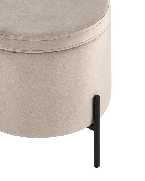 Пуф Stool Group Грейс велюр светло-серый vd-grays-b25 изображение 5 Пуф Stool Group Грейс велюр светло-серый vd-grays-b25 Фото № 5