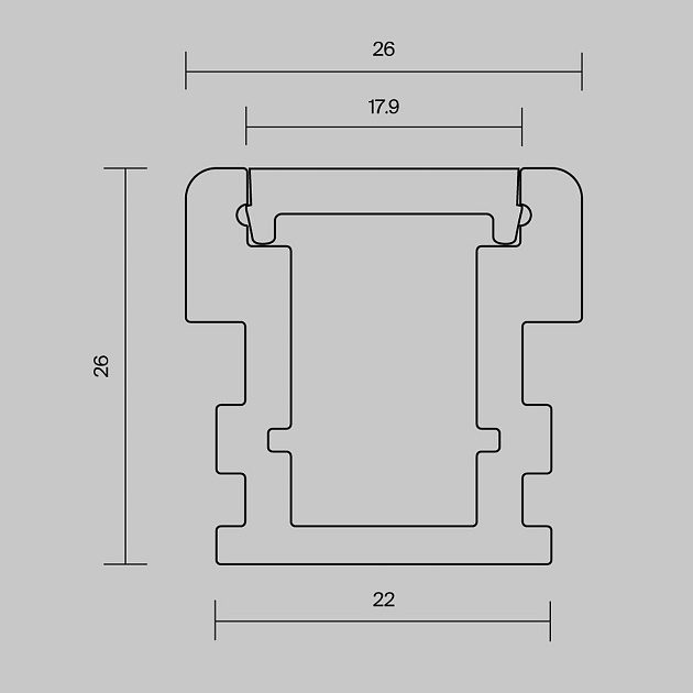 Алюминиевый профиль встраиваемый Maytoni Led Strip 636016 Фото № 2
