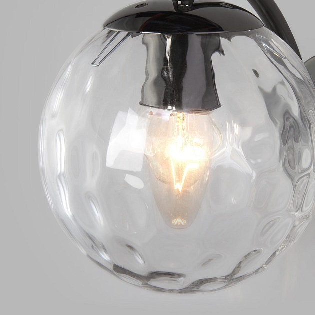 Бра Eurosvet Оптима Eden 30178/1 черный жемчуг Фото № 4