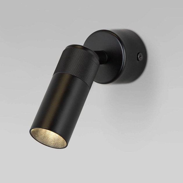 Светодиодный спот Eurosvet Riff 20097/1 Led черный Фото № 1