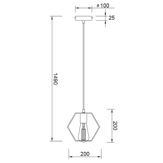 Подвесной светильник Vele Luce Luca VL6232P01 Фото № 4
