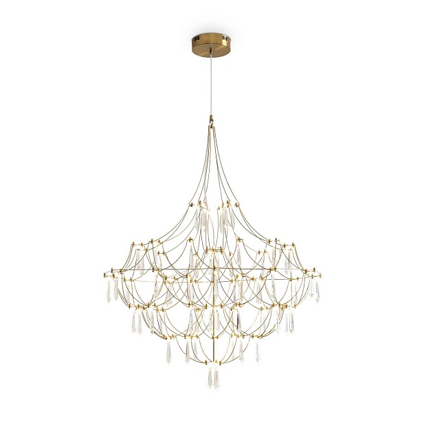 Подвесная светодиодная люстра Freya Amela FR6138PL-L44BS Фото № 1