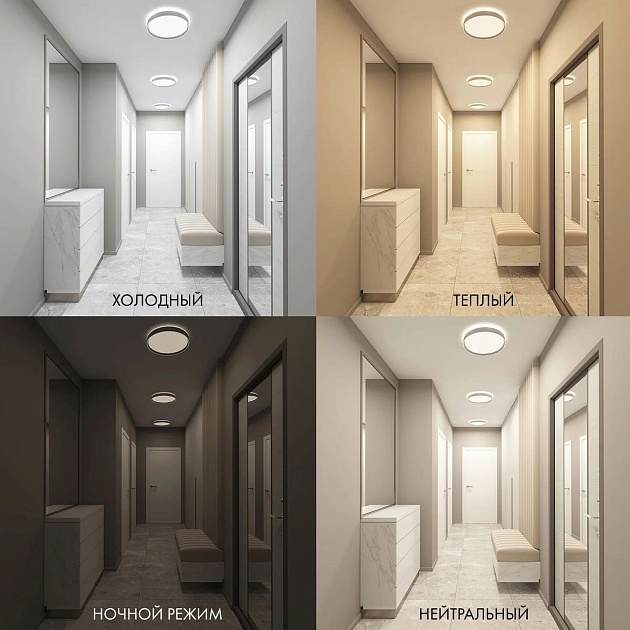 Потолочный светодиодный светильник Denkirs DK6511-WH/1 Фото № 5