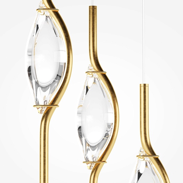 Подвесная светодиодная люстра Maytoni Foresight MOD347PL-L24BS3K Фото № 11