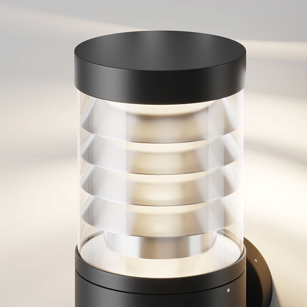 Уличный настенный светодиодный светильник Maytoni Spir O439WL-L12GF3K Фото № 6