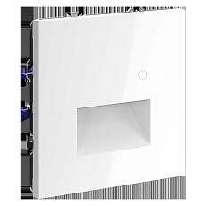 Подсветка светодиодная встраиваемая Voltum S70 с датчиком, (белый глянцевый) VLS070701 3