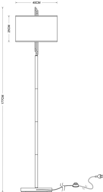 Торшер Arte Lamp Julietta A5037PN-2CC изображение 2 Торшер Arte Lamp Julietta A5037PN-2CC Фото № 2