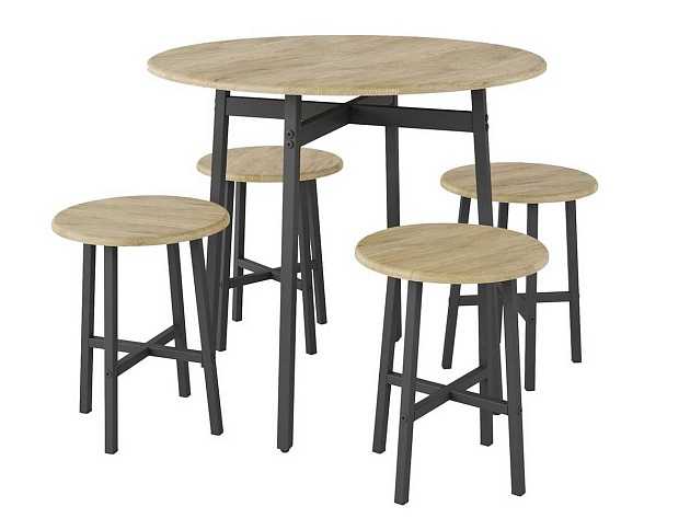 Кухонный стол Мебелик Медисон 006943 изображение 4 Кухонный стол Мебелик Медисон 006943 Фото № 4