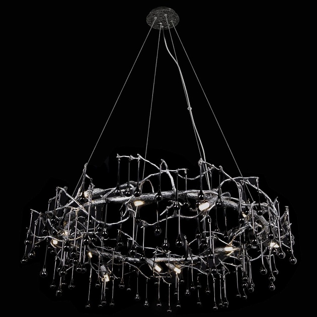 Подвесная люстра Loft IT Bijout 10068/1000 BK Фото № 7