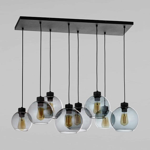 Подвесная люстра TK Lighting 4113 Cubus Graphite Фото № 1