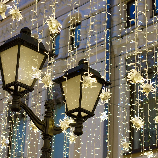 Гирлянда Eurosvet нить 10м IP65 400-101 белый Фото № 1