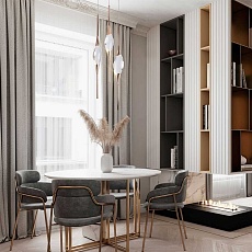 Подвесной светодиодный светильник Modelux Modestyle MS.88921.3 GD 1