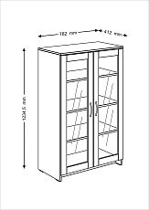 Тумба Шведский Стандарт Сириус 78х123 2.02.03.390.3 3