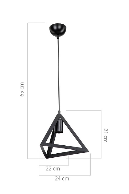 Подвесной светильник Toplight Cherise TL1605H-01BK Фото № 4