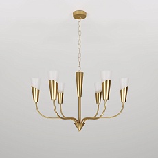 Подвесная люстра Eurosvet Rhyton 60167/6 латунь 5