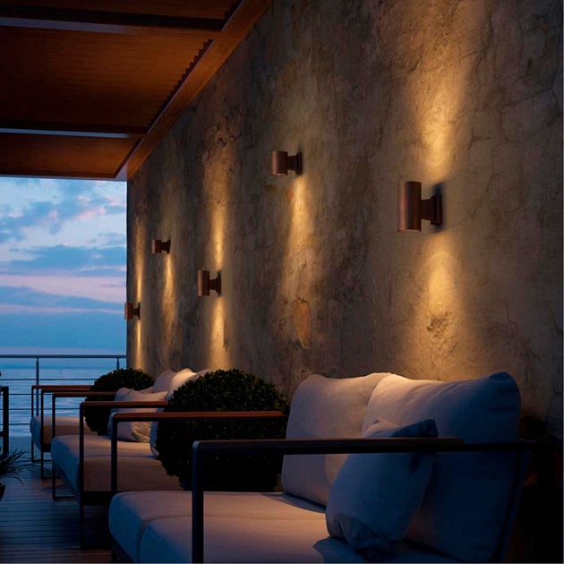 Уличный настенный светильник Novotech Street Landscape 370407 Фото № 4