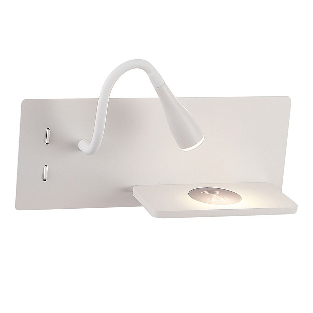 Бра Crystal Lux CLT 217W Qi+USB WH изображение 6 Бра Crystal Lux CLT 217W Qi+USB WH Фото № 6