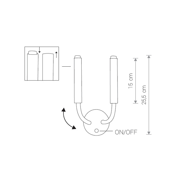 Бра Nowodvorski Stalactite 8354 изображение 2 Бра Nowodvorski Stalactite 8354 Фото № 2