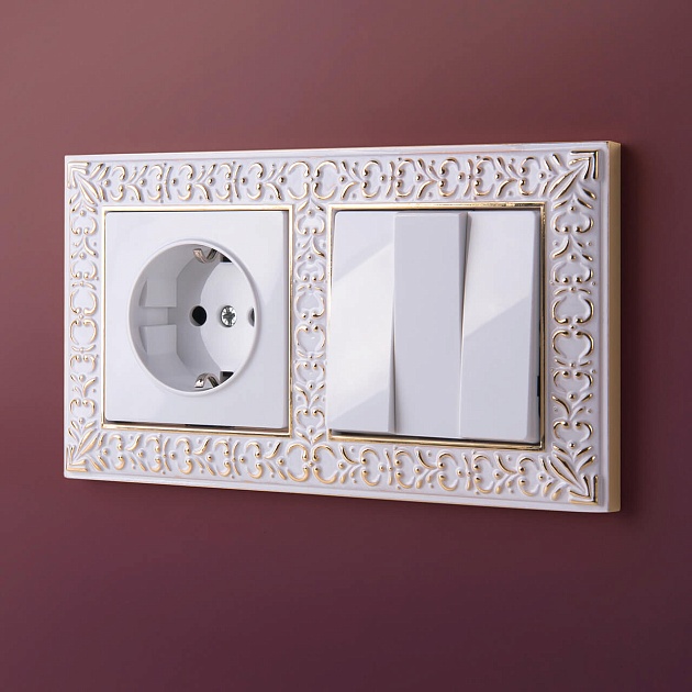 Розетка с заземлением Werkel белый W1171001 4690389155116 изображение 4 Розетка с заземлением Werkel белый W1171001 4690389155116 Фото № 4