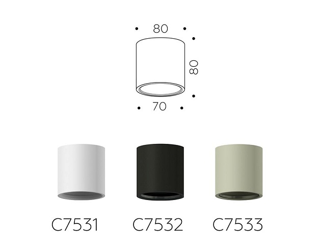 Корпус светильника Ambrella light DIY Spot C7531 Фото № 2