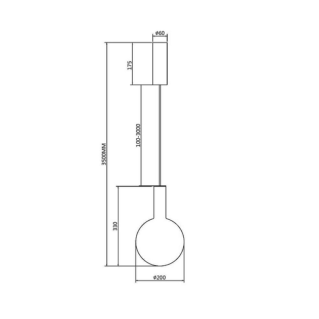 Подвесной светодиодный светильник Maytoni Nebula MOD182PL-L4B3K изображение 6 Подвесной светодиодный светильник Maytoni Nebula MOD182PL-L4B3K Фото № 6