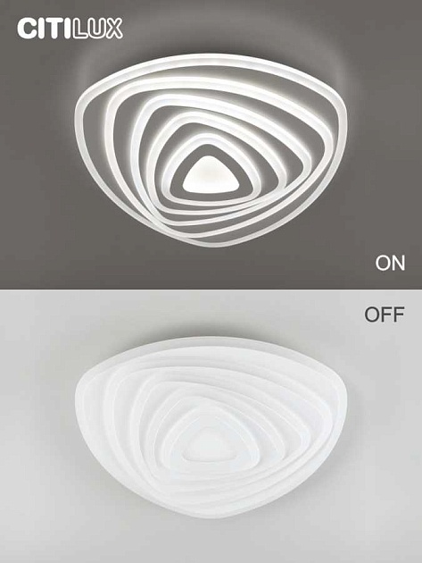 Потолочный светодиодный светильник Citilux Триест Смарт CL737A35E Фото № 13