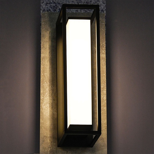 Уличный настенный светодиодный светильник Favourite Barer 4385-2W изображение 3 Уличный настенный светодиодный светильник Favourite Barer 4385-2W Фото № 3