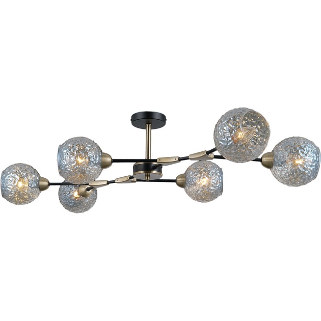 Потолочная люстра Illumico IL0253-6CSQ-79 BK AB изображение 1 Потолочная люстра Illumico IL0253-6CSQ-79 BK AB Фото № 1