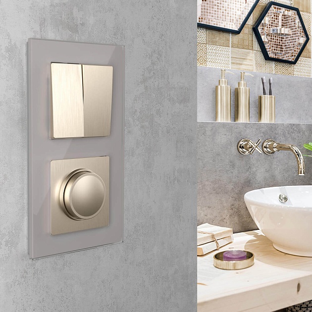 Диммер Werkel шампань рифленый W1142010 4690389160288 Фото № 2