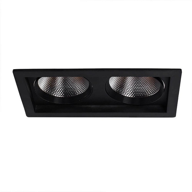 Встраиваемый светодиодный светильник Arte Lamp Privato A7007PL-2BK Фото № 1